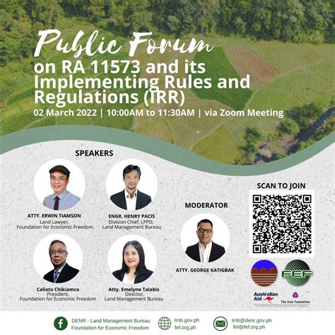 selling rights of land ownership philippines|Republic Act No. 11573 .